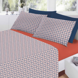 [12781147] SABANA TRISET FANTASIA PISA 140X225CM 100% ALGODÓN 1 1/2 PLAZA 615916