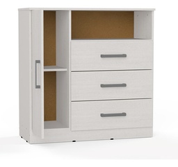 [14142196] COMODA ORLANDI 3 CAJONES 1 PUERTA VENCIA 106