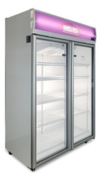 [56259002] EXHIBIDORA INELRO MT-980 VERTICAL  BLANCA 980 LITROS