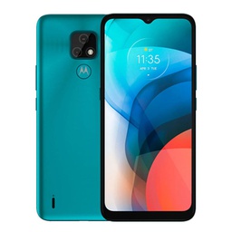 [65827004] CELULAR MOTOROLA MOTO E7 XT2095-1 PALV0017AR AZUL AGUA