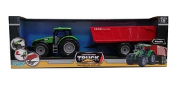 [34447208] TRACTOR CON REMOLQUE DITOYS VERDE 2246