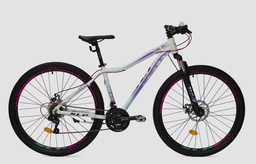 [23541037] BICICLETA SLP MTB ALUMINIO 25 PRO R29 TALLE &quot;M&quot; LADY LILA BLANCO ROSADO 14643