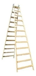 [17245060] ESCALERA MADERA DOBLE Nº 14