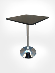 [14523089] MESA BAR ROSARIO IMPORT PVC NEGRA 153