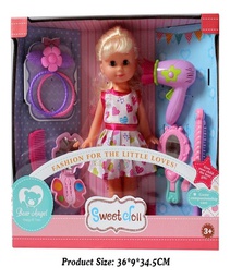 [34447151] MUÑECA C/VESTIDO EXPLORER FAN MU11