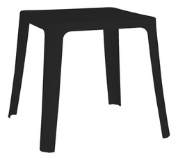 [16521013] MESA GARDEN LIFE INTIMA CUADRADA NEGRA F402501