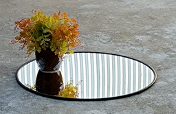 [33663068] ESPEJO REDONDO MARCO NEGRO DE COLGAR