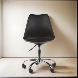 [14797050] SILLA OFICINA GARDEN LIFE TULIP F908501 NEGRO