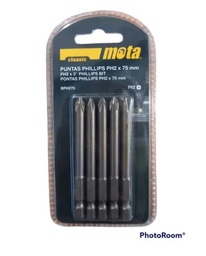 [04821006] PUNTAS ATORNILLADOR PHILLIPS MOTA BPH270 ENC 1/4&quot;
