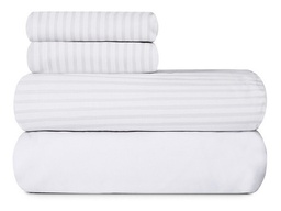 [12781033] SABANA TRISET PALETTE IMPERIO BLANCO 180 HILOS QUEEN 890030