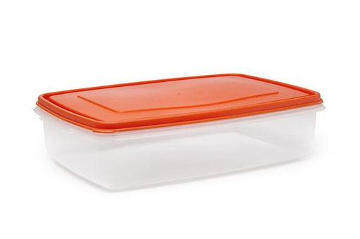 [11821011] TAPPER HERMETICO RECTANGULAR 2.4 L NUVA 1346 VARIOS COLORES