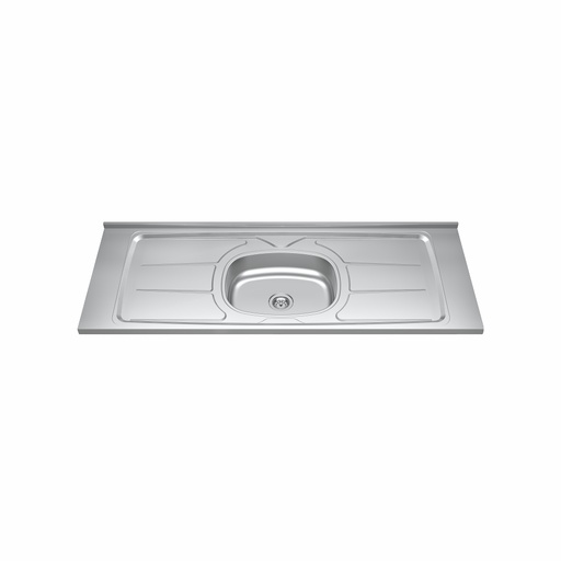 [14522011] MESADA ORLANDI GHELPLUS 1,40 x 53 ACERO INOX B.CENTRAL COD 42