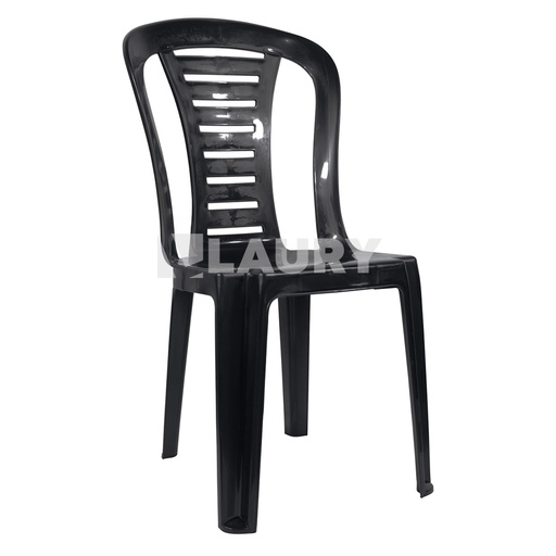 [14797045] SILLA PLASTICA QUALITY REINA PRAGA NEGRA 12716