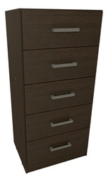 [14123020] CHIFONIER ORLANDI 0,60 C/MET 5CAJ WENGUE COD 3423