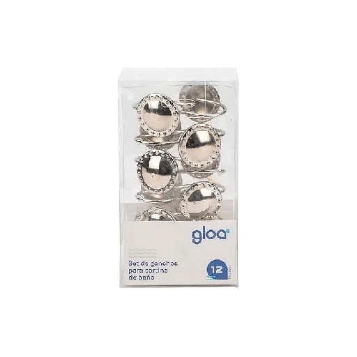 [12142007] SET DE GANCHOS PARA CORTINA GLOA SGM-01