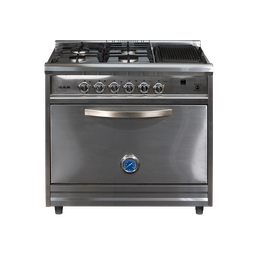 [52141013] COCINA INDUSTRIAL USMAN 994 4 HORNALLAS + CARLI/PLANCHA CIEGA