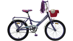 [23541057] BICICLETA TOMASELLI LADY LADY20 C/ACCESORIOS VIOLETA