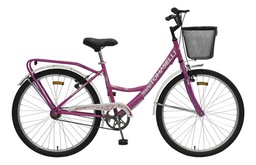 [23541059] BICICLETA TOMASELLI LADY26 CON ACCESORIOS ROSA