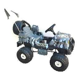 [35447011] CUATRICICLO A PEDAL FREELANDER JEEP 4X4 CARROZADO C/BUTACA 103 NEGRO