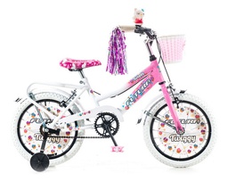 [23541074] BICICLETA FUTURA BMX 16&quot; TWIGGY ROSA PALO 4045