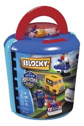 [34447264] BLOCKY BALDE POLICIAS 120 PIEZAS 01-0673