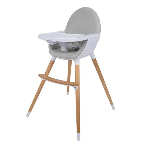 [35797002] SILLA DE COMER CARESTINO NEO GRIS CLARO SL004-GC