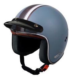 [04542081] CASCO VERTIGO VINTAGE MAYA 2 GRIS ACERO &quot;S&quot; 333