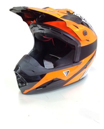 [04542093] CASCO VERTIGO MZ3 RACE DIVISION NARANJA BRILLO &quot;L&quot; 5438