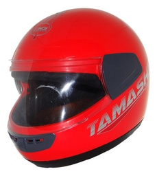 [04542105] CASCO VERTIGO TAMASHI ROJO BRILLANTE &quot;M&quot; 36