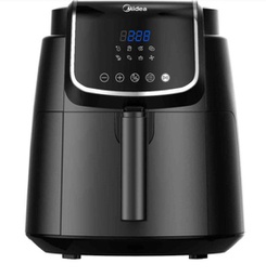 [51291043] FREIDORA DE AIRE MIDEA  AF-D140BAR1 4L DIGITAL NEGRA
