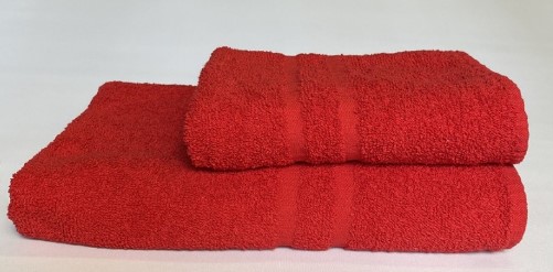 [12839103] TOALLA Y TOALLON LEVITEX OREGON ROJO 1421002 RJ