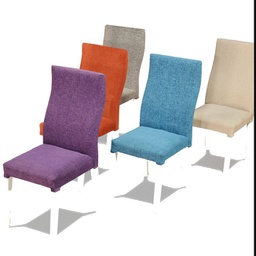 [14797068] SILLA CAON TAPIZADA CURVA BLANCA.TELA 1155