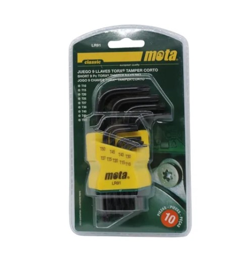 [03482008] JGO DE LLAVES TORX CORTAS MOTA 9PCS LR91