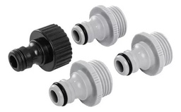 [16750002] JUEGO DE ADAPTADORES TRUPER 4 CONECTORES 12730