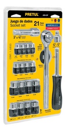 [15701016] JUEGO DE DADO PRETUL JUDA-25P 21162