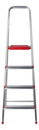 [17245062] ESCALERA LUSQTOFF DOMESTICA DE ALUMINIO 4 GRADO ESL143-74