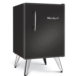 [56341017] HELADERA WHIRLPOOL RETRO BLACK 76Lts WRA09B3