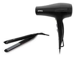 [51789017] SECADOR DE CABELLO + PLANCHITA ATMA CK4010P