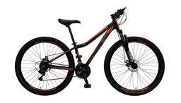 [23541126] BICICLETA OXEA MADISON ROD29 21 VEL. TALL M NARANJ/NEGRO