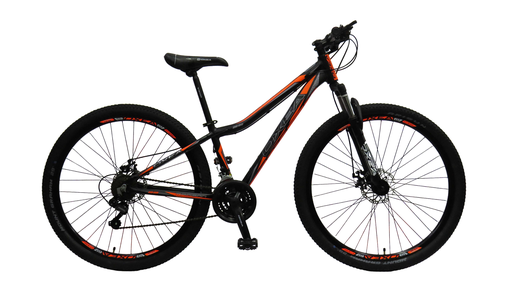 [23541126] BICICLETA OXEA MADISON ROD29 21 VEL. TALL M NARANJ/NEGRO