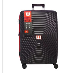 [33511418] VALIJAS WILSON MEDIANA 65.1733N 24&quot; NEGRA CON ROJO