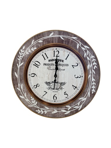 [32750008] RELOJ DE PARED GRANDE 50CM MDF