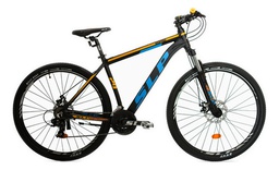 [23541137] BICICLETA SLP MTB 100PRO R29 T20 0015919 NEGRO/AZUL/NARANJ