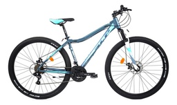 [23541141] BICICLETA MTB SLP 5PRO R29 LADY T18 0016300 AZUL- VERDE-BLANCO