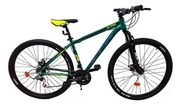 [23541240] BICICLETA MTB SLP ALUMINIO 10PRO R29 T20 0016309 VDE-GRIS-AMARILLO