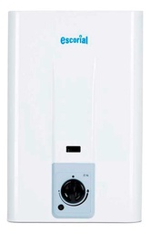 [58112026] CALEFON ESCORIAL CE-14L GAS ENVASADO BLANCO