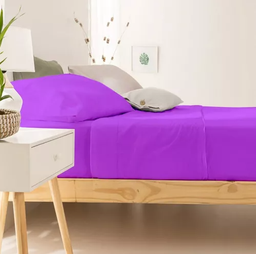 [12781056] SABANAS LEMON PIE COTTON TOUCH LISA  1 1/2 LILA