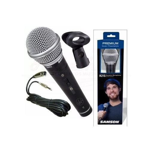 [62531016] MICROFONO DINAMICO SAMSON PREMIUM-R21S