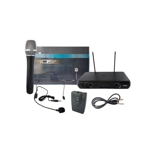 [62531017] MICROFONO INALAMBRICO ROSS  FV-513-HS/HH