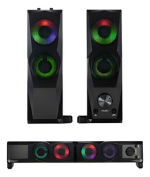 [62075009] PARLANTE GADNIC GAMER038 LUZ RGB 2 EN 1